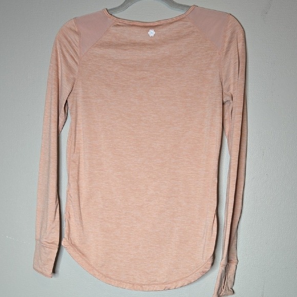 Nanette Lepore Active Wear Top, Thumb Holes, Pink, women's Size XS - Picture 6 of 7